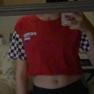 forever 21 pepsi crop top